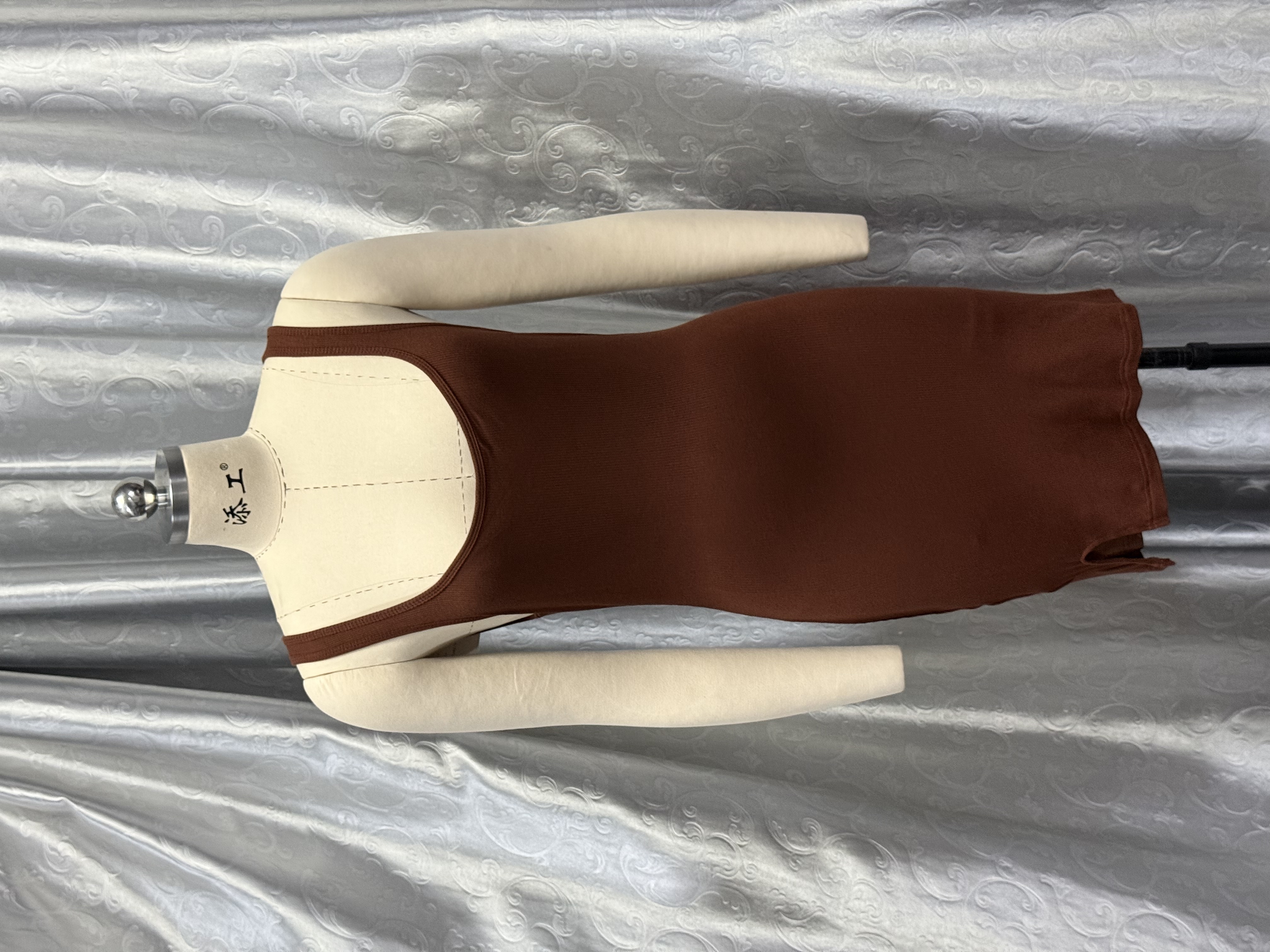 Ribbed Spaghetti Strap Body Shaping Mini Dress